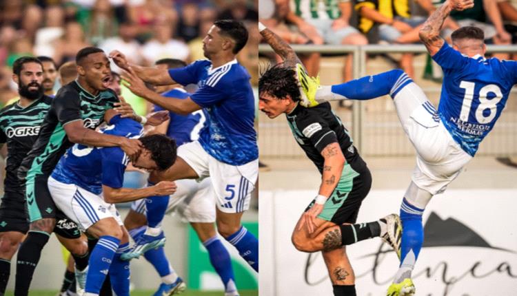 ودية بيتيس وكومو تتحول لساحة معركة بين اللاعبين