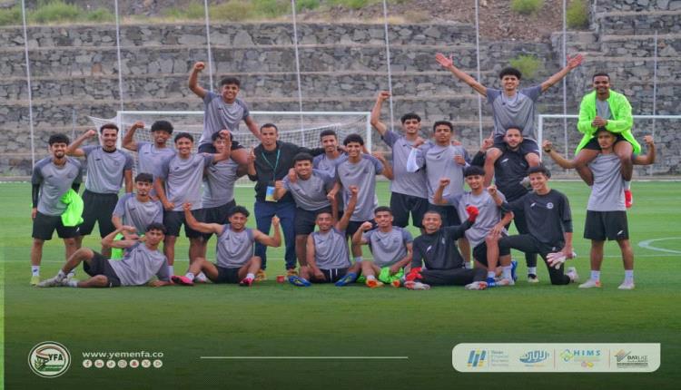 منتخبنا يكمل تحضيراته لمواجهة السعودية غدا الخميس في افتتاح بطولة كأس الخليج للشباب