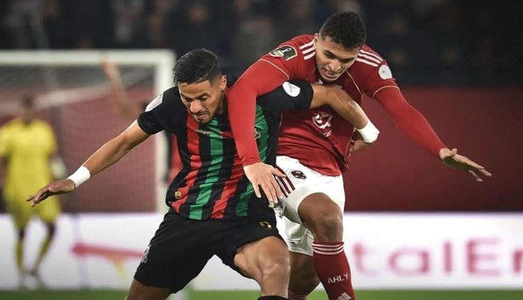 كاف يحيل أحداث مباراة الجيش الملكي والأهلي إلى لجنة الانضباط