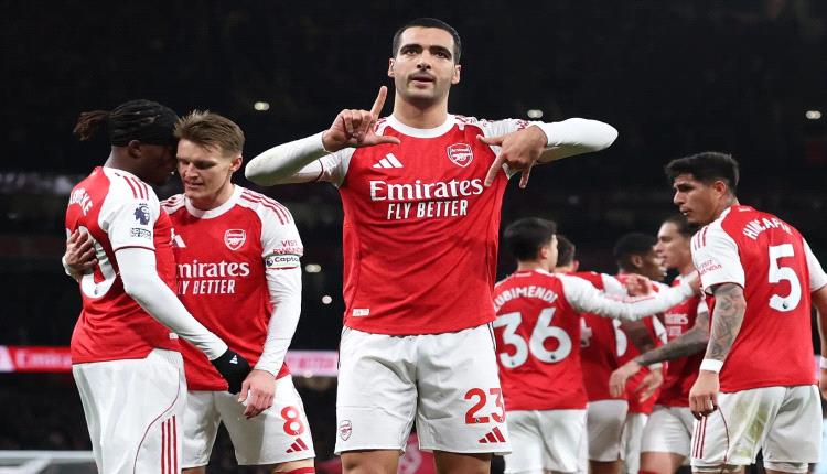 ميرينو وساكا يهديان آرسنال الفوز على برينتفورد