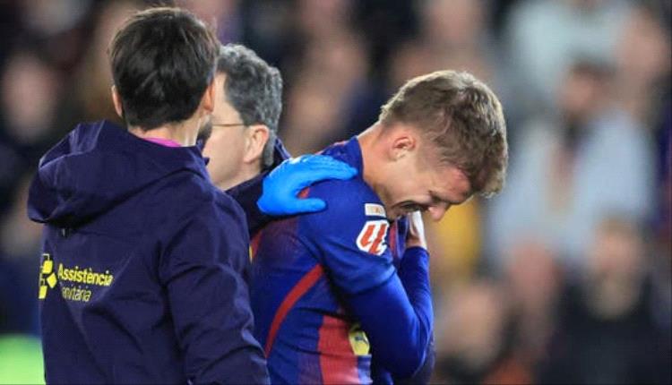 برشلونة يعلن مدة غياب أولمو