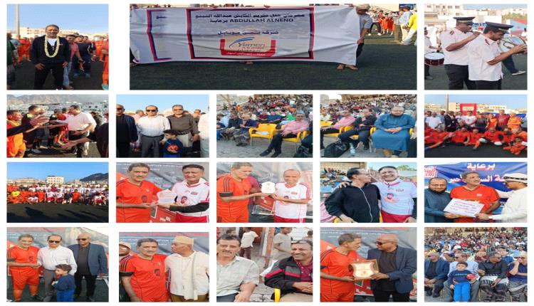 تكريم لائق لنجم نادي شمسان سابقا 