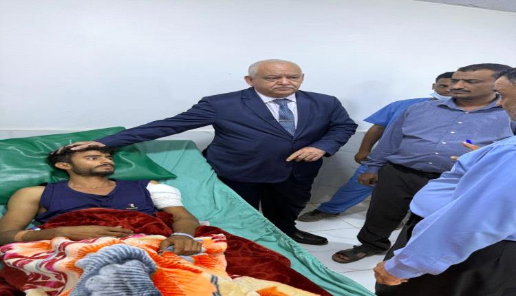 نقل جرحى معركة تحرير وادي حضرموت إلى عدن والوزير الوالي يشيد بتضحيات أبطال القوات المسلحة الجنوبية