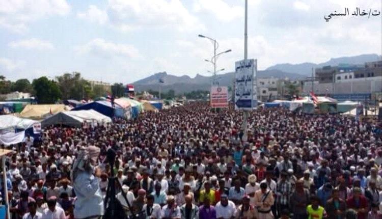 دعوة رسمية للاحتشاد في ساحة العروض بعدن لأداء صلاة الجمعة