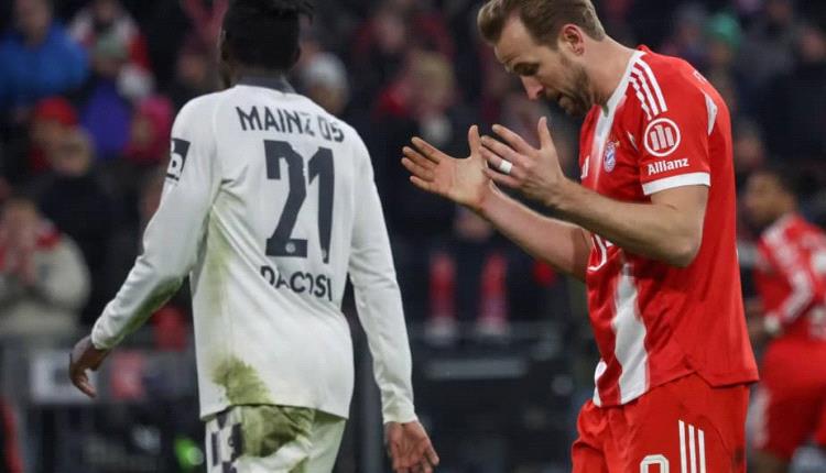 تعادل مخيب لبايرن ميونخ على أرضه أمام ماينز متذيل ترتيب البوندسليجا