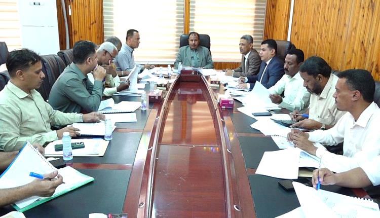 إقرار موازنة صندوق النظافة والتحسين بوادي حضرموت والصحراء للعام 2026 