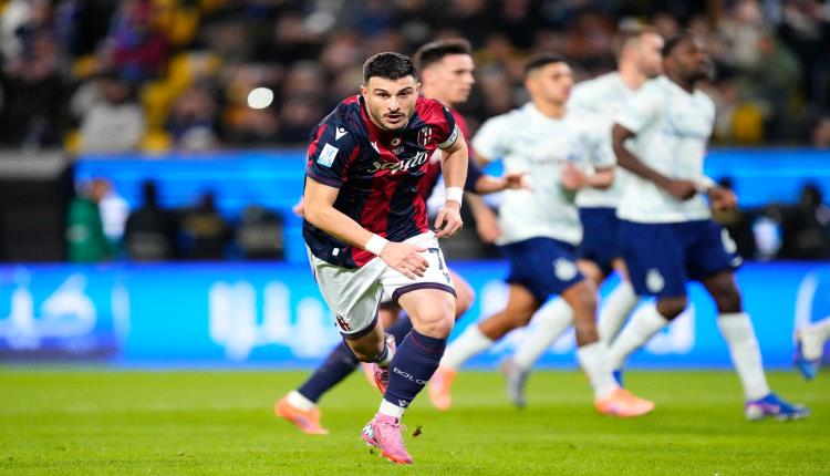 بولونيا يقصي إنتر ويضرب موعدا مع نابولي في نهائي السوبر الإيطالي