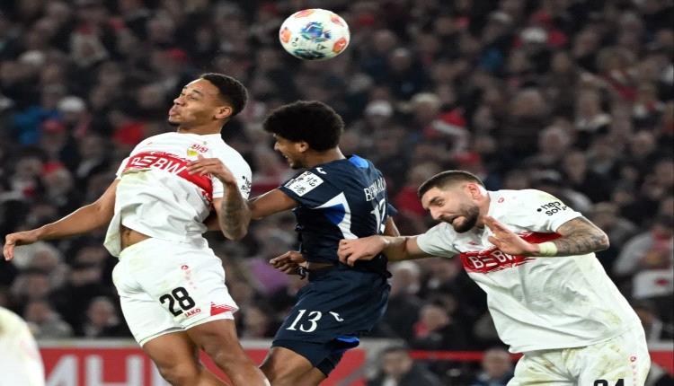 هوفنهايم يعود من ملعب شتوتغارت بتعادل ثمين في الدوري الألماني