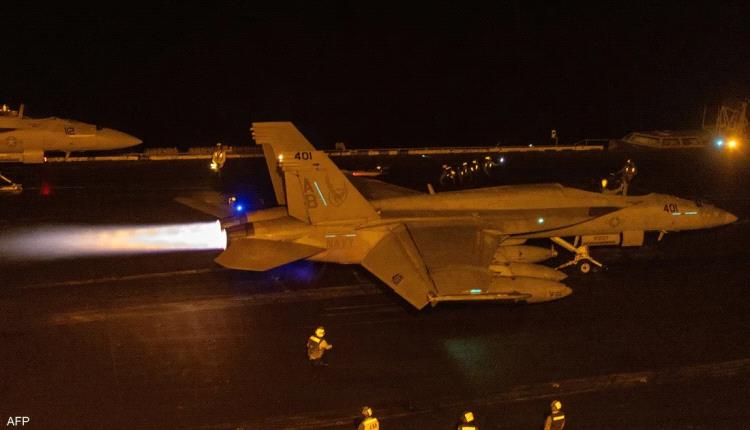 الجيش الأميركي يعلن قصف أكثر من 70 هدفا 