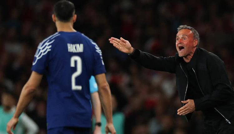 بدون حكيمي.. إنريكي يختتم مشواره مع باريس في 2025