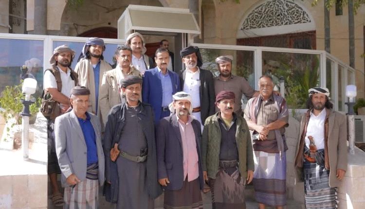 بن الوزير يستقبل قيادة مجلس الحراك الثوري: إعلان حل المجلس وإنهاء نشاطه السياسي 