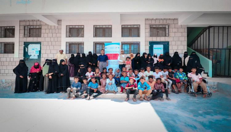 نبض الحياة الخيرية تختتم مشروع تكامل التعليم التعويضي للاطفال المنقطعين والمتسربين عن التعليم بالبريقة عدن 