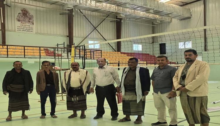 الأحمدي وسنان وموسى يزورون صالة الفقيد عادل الأعسم للألعاب الرياضية 