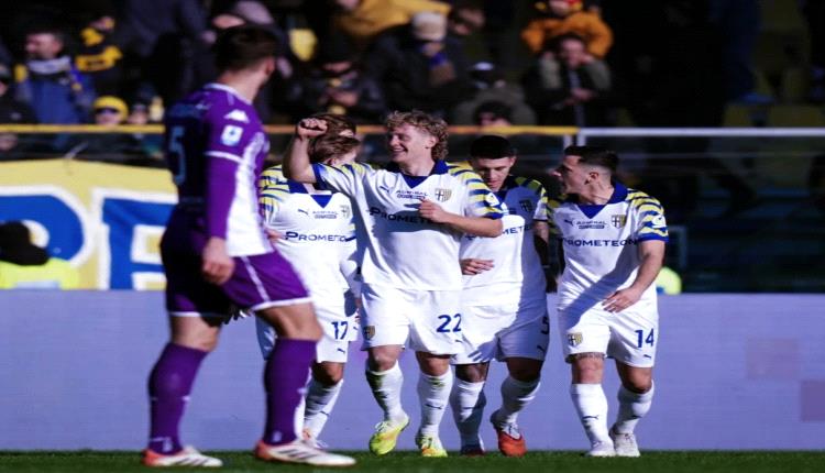 بارما يحقق فوزا مثيرا على فيورنتينا في الدوري الإيطالي