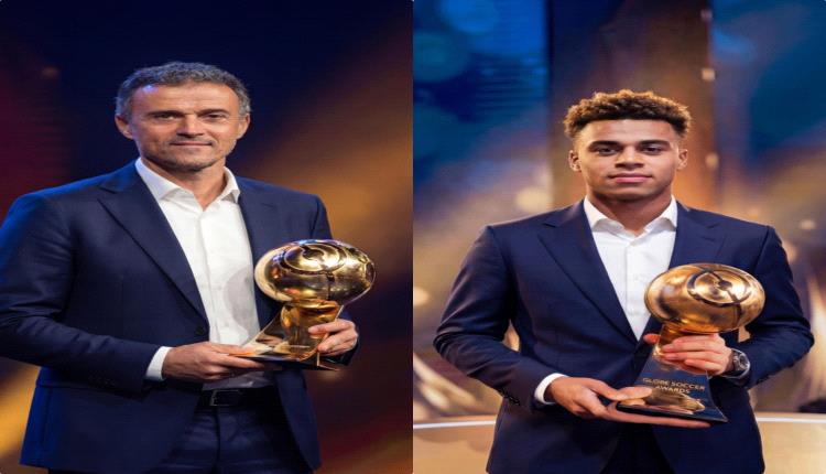 جلوب سوكر.. إنريكي وديزيري دوي يتوجان بجائزتي أفضل مدرب ولاعب صاعد