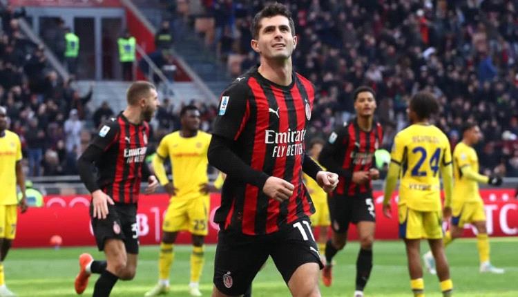 ميلان يكتسح فيرونا ويخطف صدارة الكالتشيو
