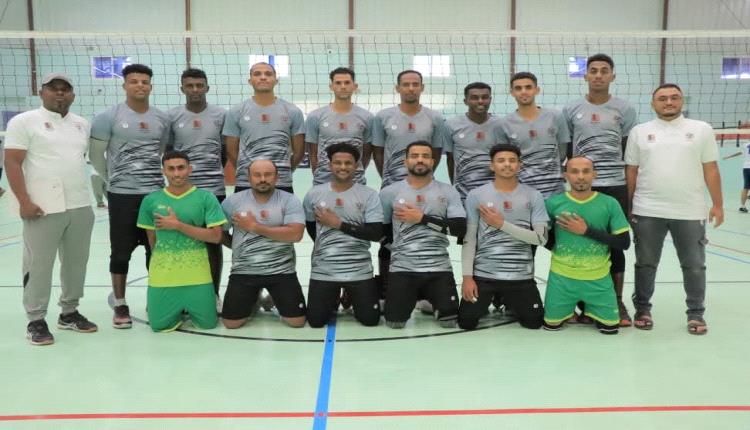 منتخب وادي حضرموت يتفوق على الساحل بصعوبة في بطولة الفقيد أحمد الجبيلي للكرة الطائرة