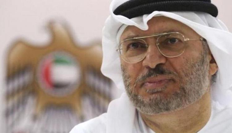قرقاش: موقف الإمارات يضع الحكمة فوق الانفعال 
