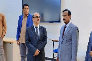 تدشين امتحانات الفصل الدراسي الأول بجامعة شبوة