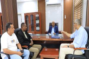 اجتماع بعدن لمناقشة آخر الاستعدادات لانطلاق بطولة كأس السوبر لكرة السلة
