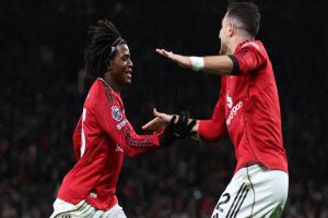 يونايتد يكسر نحس غياب برونو بفوز نادر