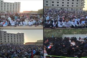 المهرة تحتفل بالاستقلال وانتصارات القوات الجنوبية بمهرجان حاشد يج..