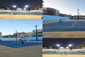 البطولة الثالثة عشر لنادي التنس العدني تصل للمرحلة النهائية