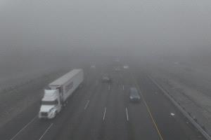 ضباب سام يخنق مدينة أمريكية 