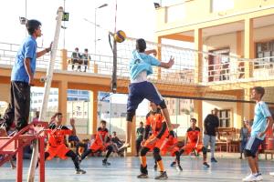 الميناء يقلب الطاولة على شمسان في بطولة الناشئين لكرة الطائرة