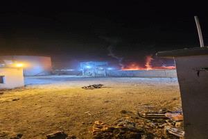 عاجل: طيران السعودية يستهدف ميناء المكلا ومخاوف من كارثة إنسانية