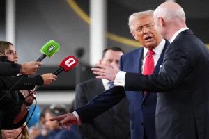 ترامب: جاهزون لمونديال 2026.. وميسي ورونالدو عظيمان