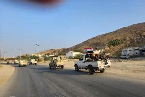 القوات الجنوبية تدفع بتعزيزات عسكرية ضخمة إلى المهرة
