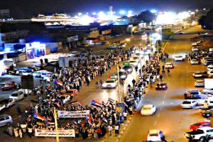 استقبال جنوبي لافت للوفد السعودي–الإماراتي ومطالبات بتأييد حق الجنوب في استعادة دولته