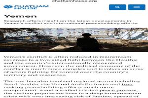 في المعهد الملكي البريطاني للشؤون الدولية تحليل لافت عن الجنوب العربي