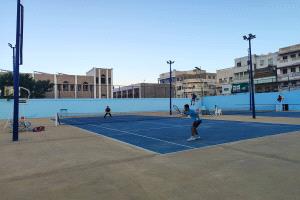 تنافس قوي في البطولة الثالثة عشرة بنادي التنس العدني 