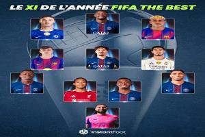 هل يلعب كرة السلة؟.. زوجة نجم برشلونة تسخر من عدم اختيار "رافينيا" ضمن تشكيلة الأفضل لعام 2025