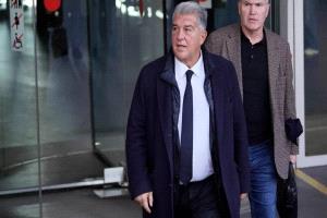 للمرة الثالثة.. لابورتا يمثل أمام القضاء بتهمة الاحتيال