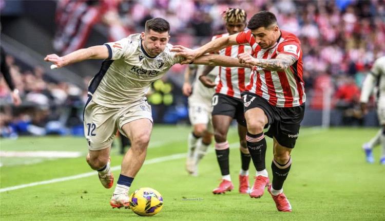 بيلباو يتعثر أمام أوساسونا.. وفالنسيا يخطف فوزا ثمينا