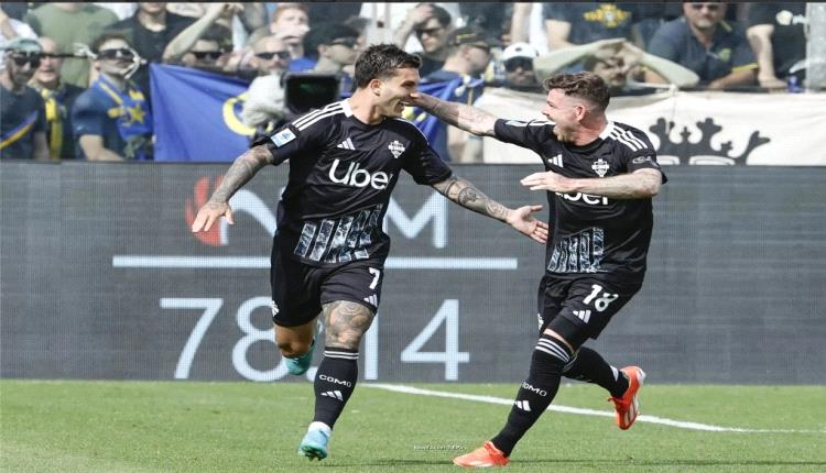 بصمة فابريجاس.. فوز خامس على التوالي لكومو في الكالتشيو