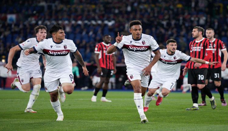 بولونيا يصعق ميلان ويتوج بكأس إيطاليا