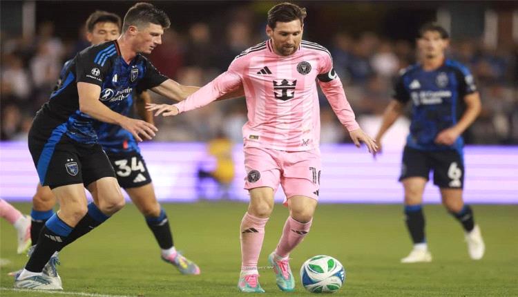 بمشاركة ميسي.. أليندي يقود إنتر ميامي للتعادل مع إيرثكويكس