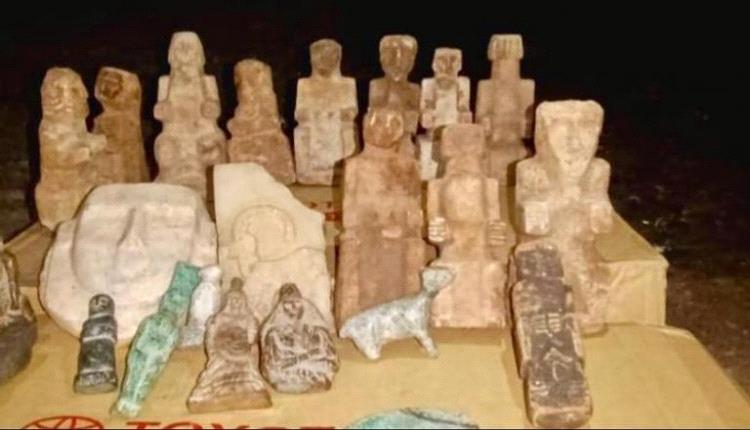 إحباط تهريب 24 قطعة أثرية في باب المندب
