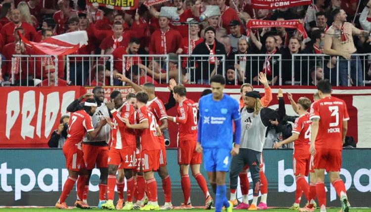 بايرن ميونخ يقسو على ليفركوزن في شوط واحد