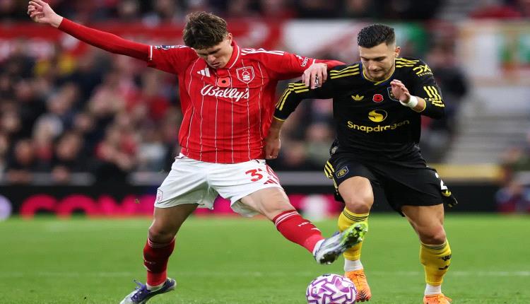 مانشستر يونايتد ينجو من الخسارة أمام نوتنجهام