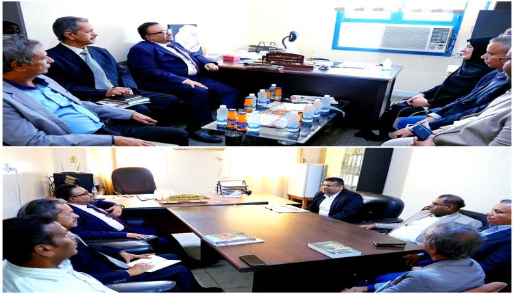 باشراحيل يبحث مع مديري الثقافة والسياحة بالمكلا آفاق التعاون المشترك
