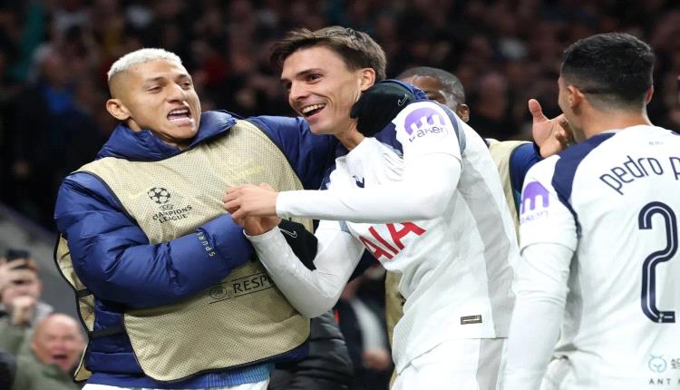 بعشرة لاعبين... توتنهام يكتسح كوبنهاغن في دوري أبطال أوروبا