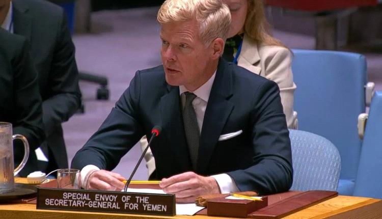 غروندبرغ يدعو إلى ضبط النفس ويتحدث عن فرصة لتعزيز الحوار 
