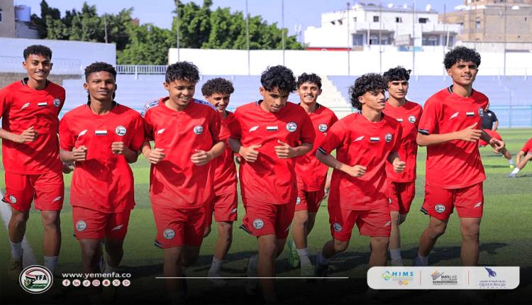 منتخب الناشئين يختتم الأسبوع الخامس من معسكره الداخلي 