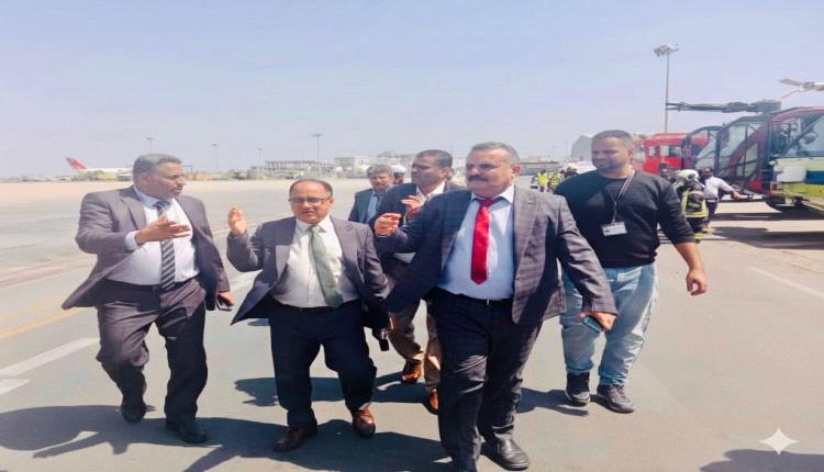 وكيل قطاع المطارات: مطار عدن الدولي سيبقى نافذة الوطن الرئيسية نحو العالم