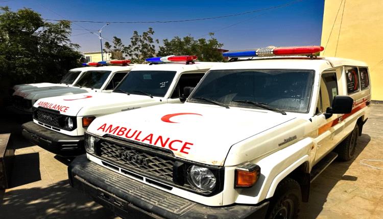 وصول أولى قوافل التجهيزات الطبية القادمة من الإمارات لمستشفيات شبوة
